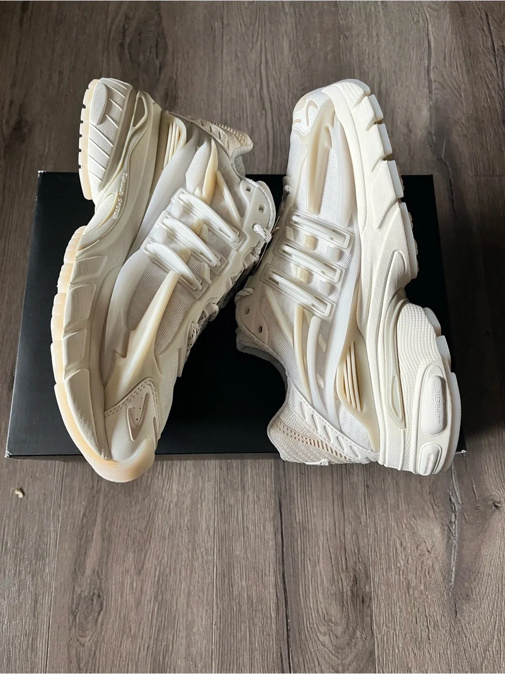 adidas Originals PW Adistar Jellyfish White Low Top Lace-Up Sneaker KH6730